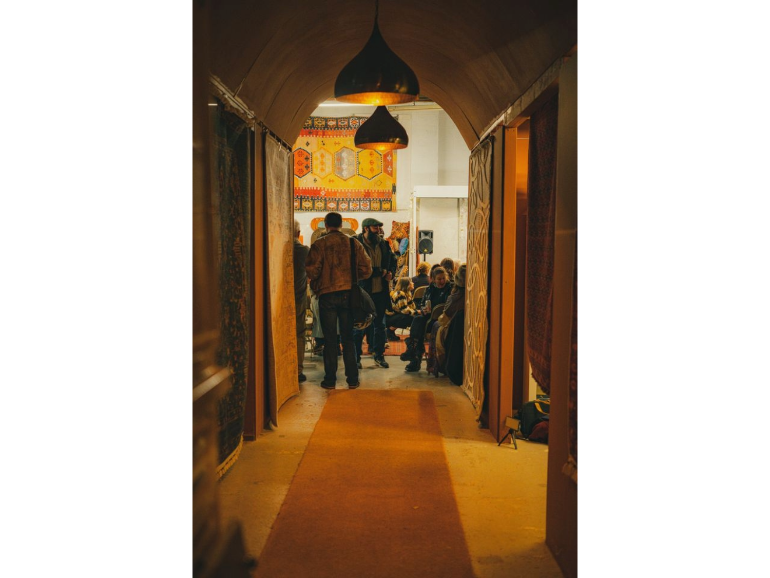 The hallway at Nomad Maison.