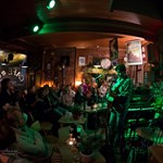 The interior of Cafe #9.