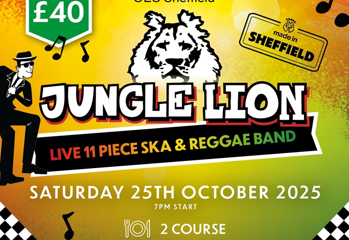 Promo poster for the event, listing all the details.