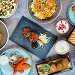 Plates of food at Urban Choola.