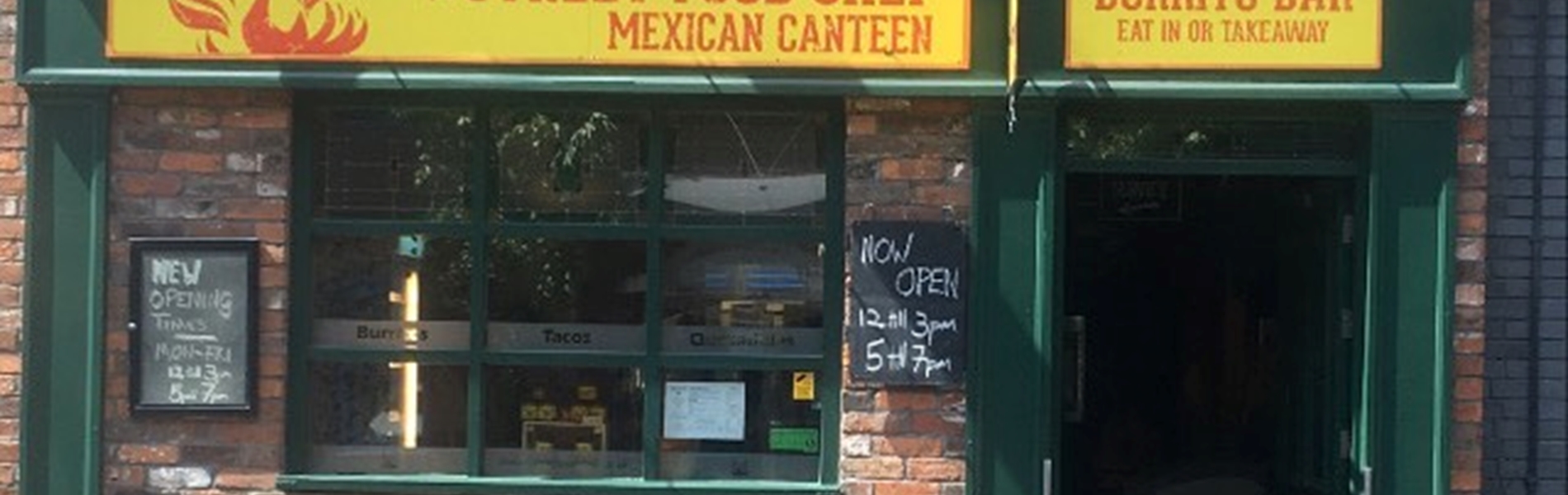 Exterior of the Street Food Chef.