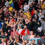 The fans at Sheffield United Football Club.
