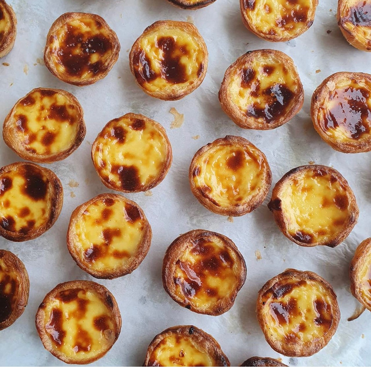 Lisboa's Natas that come in lots of different flavours.