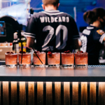 Staff making cocktails at The Wildcard Bar & Grill.