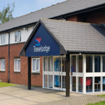 Exterior of Travelodge Sheffield Richmond showing the hotel building and entrance.