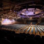 A concert at The Octagon Centre.