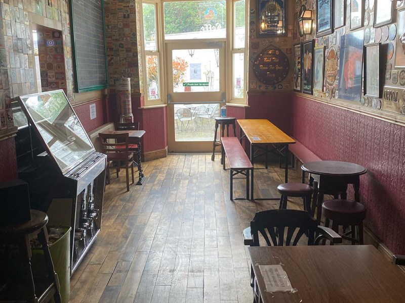 The interior of Shakespeares.
