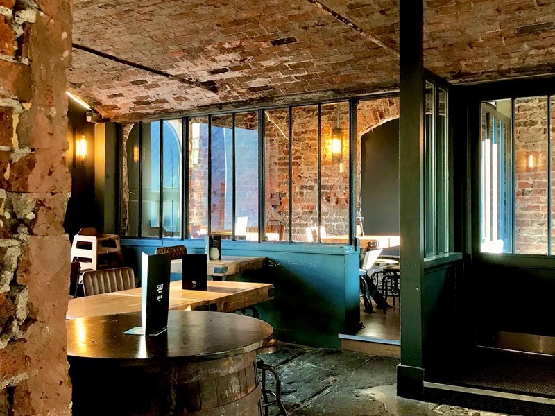 The interior of SALT Sheffield.
