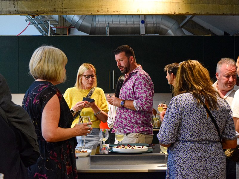 A cookery workshop at the Blend Culinary Foundation.