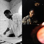 Four pictures of the artists taking part in the festival.