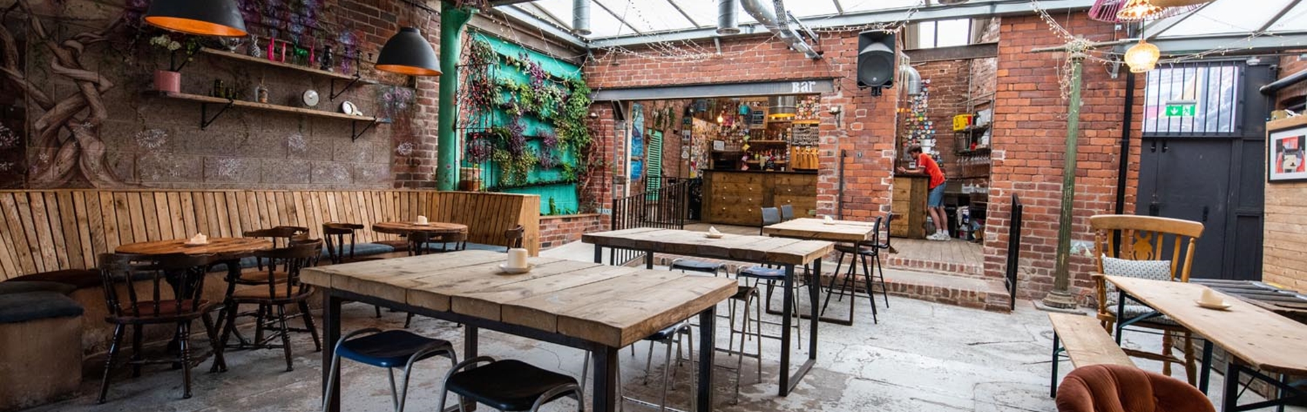 Interior of The Old Workshop.