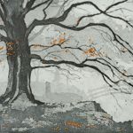 A painting of a tree
