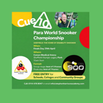  Cue-10 Para World Snooker Championship