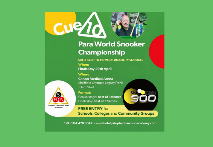  Cue-10 Para World Snooker Championship