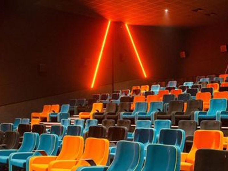 One of the screens at The Light Cinema.