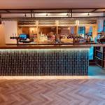 The bar at The Dark Horse.