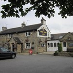 The exterior of the Three Merry Lads.