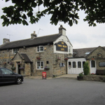 The exterior of the Three Merry Lads.