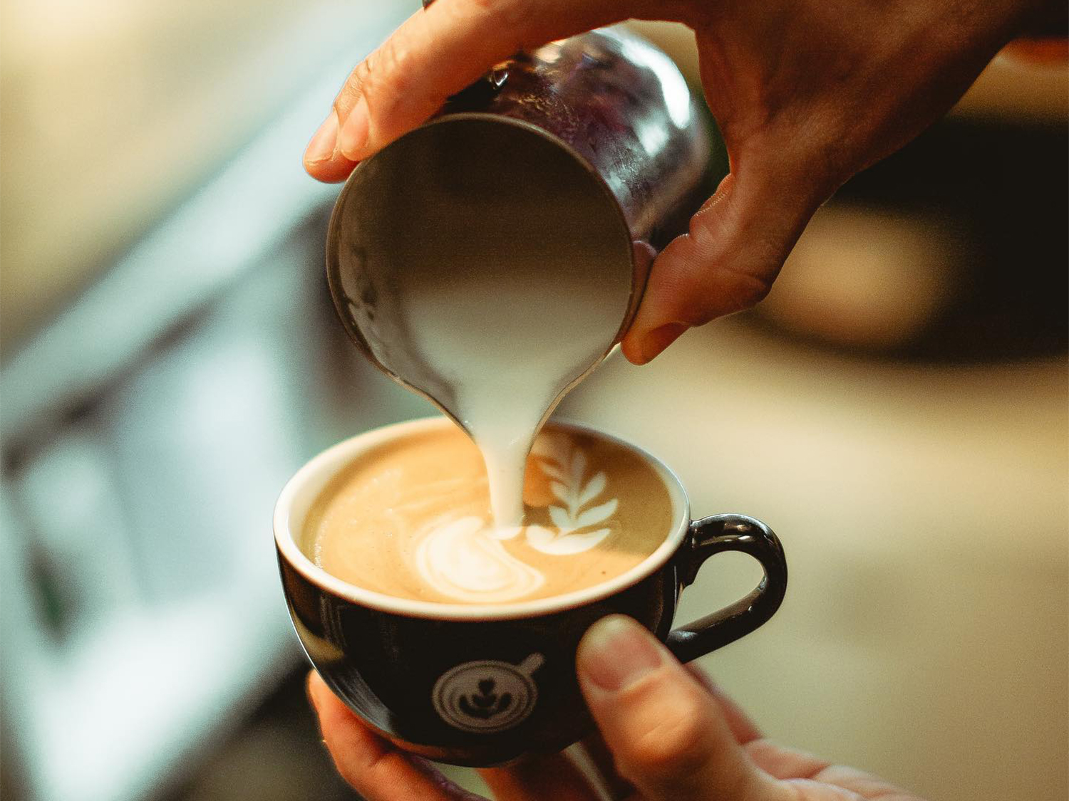 cappuccino at Honey & Fig