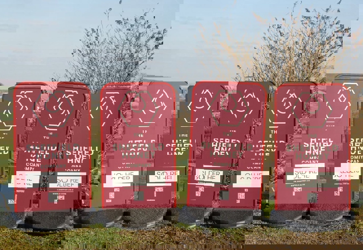 Signs for The Sheffield Honey Company