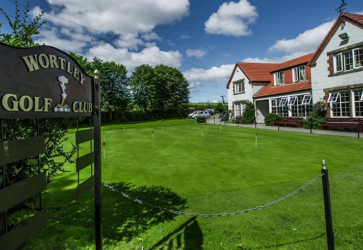 The clubhouse at Wortley Golf Club.