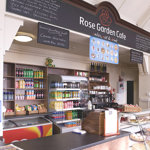 Interior of the Rose Garden Cafe