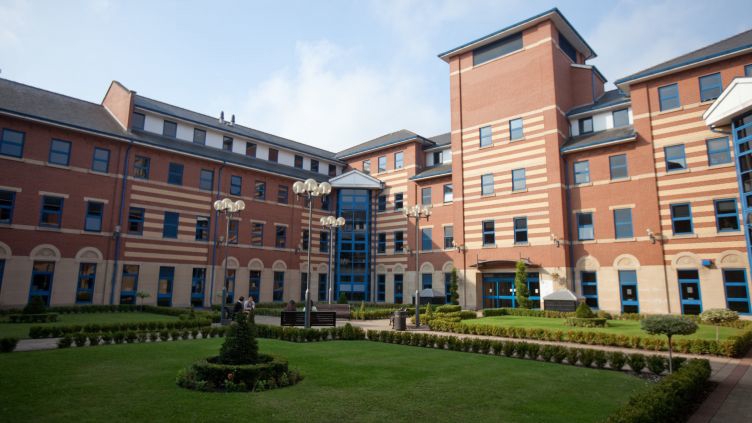 An exterior shot of the School of Health and Related Research at the University of Sheffield.