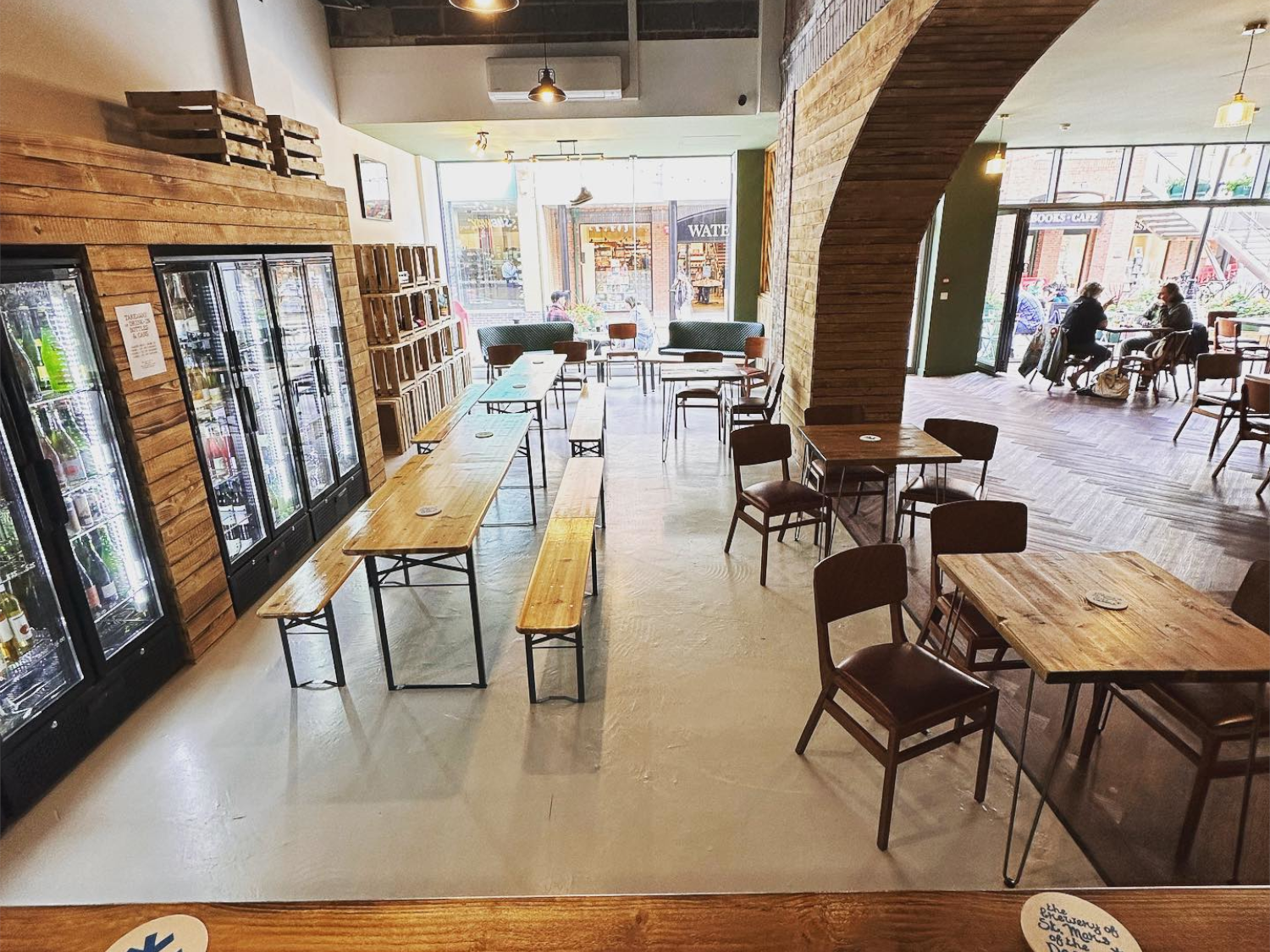 Inside The Old Shoe.