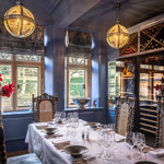 Inside Fischer’s Baslow Hall, an award-winning, stylish, boutique country house hotel and restaurant.