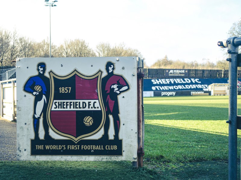 Entrance to the Sheffield FC grounds.