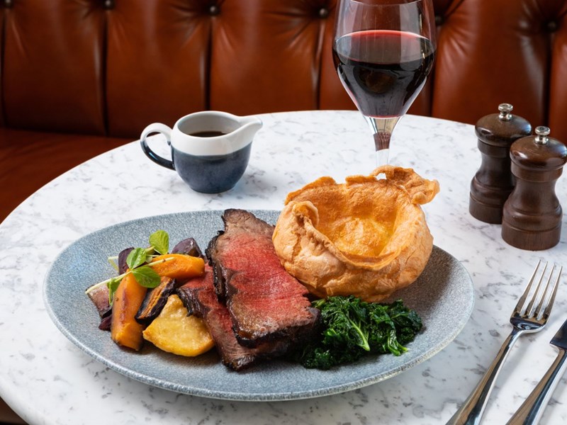 A Sunday roast at The Lost & Found.