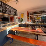 Interior of the Nether Edge Pizza Co.