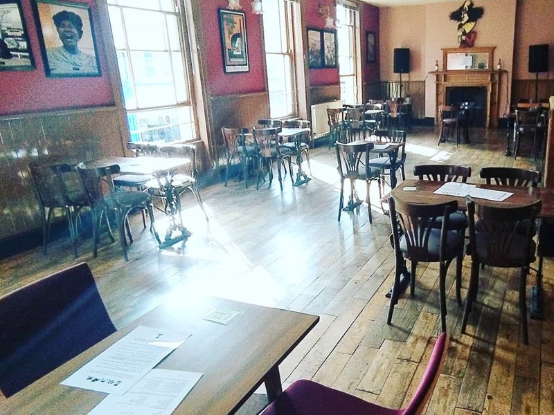 The interior of Shakespeares.