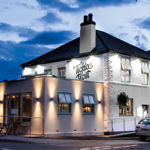 Exterior of The Tickled Trout.