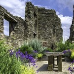 Some of the ruins at Sheffield Manor Lodge.