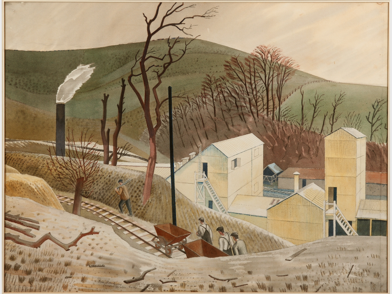 Eric Ravilious, Cement Works No.2, 1934