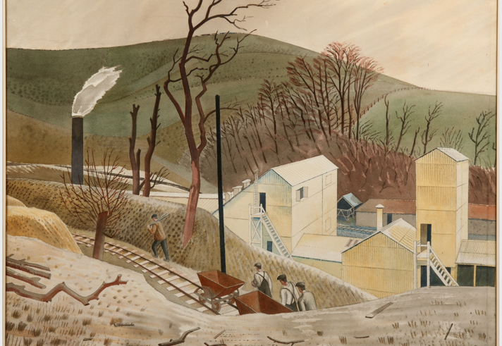 Eric Ravilious, Cement Works No.2, 1934