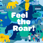 Colourful Pride of Yorkshire artwork mapping the main locations across South Yorkshire 